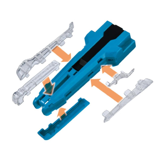 Takara Tomy BX-42 Launcher Grip in Gomma Blu